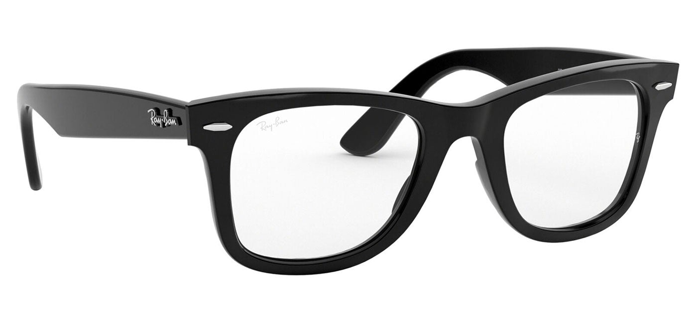 Ray-Ban RX4340V Wayfarer Ease Glasses - Shiny Black