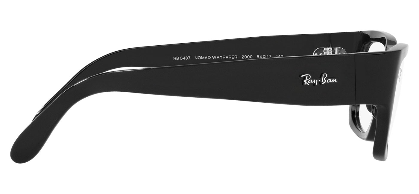 Ray-Ban RX5487 Nomad Glasses - Shiny Black