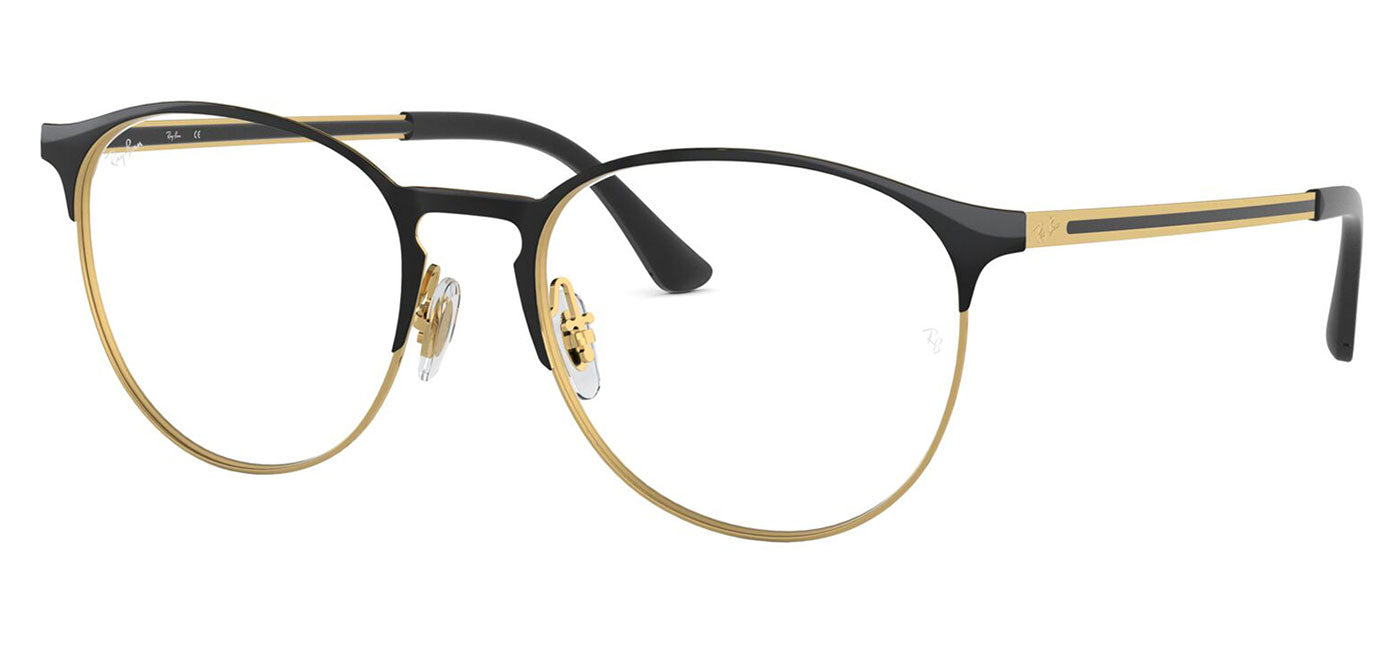 Ray-Ban RX6375 Glasses - Black & Gold