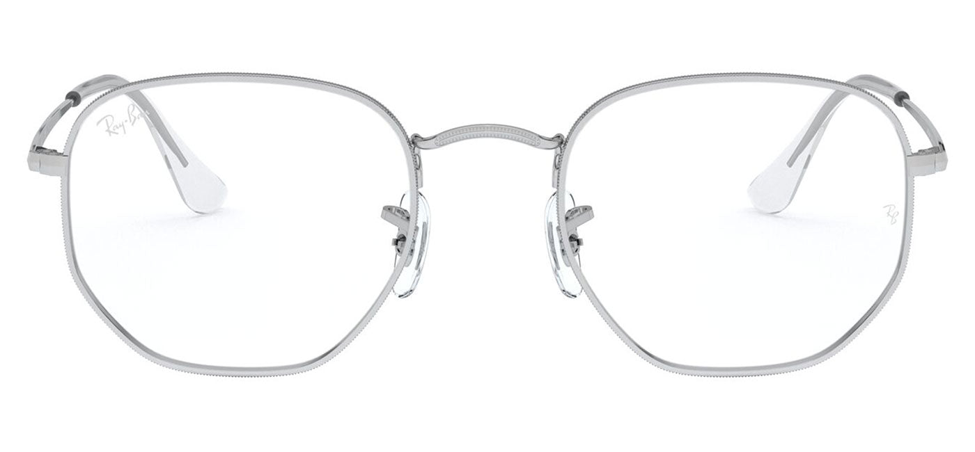 Ray-Ban RX6448 Hexagonal Glasses - Silver