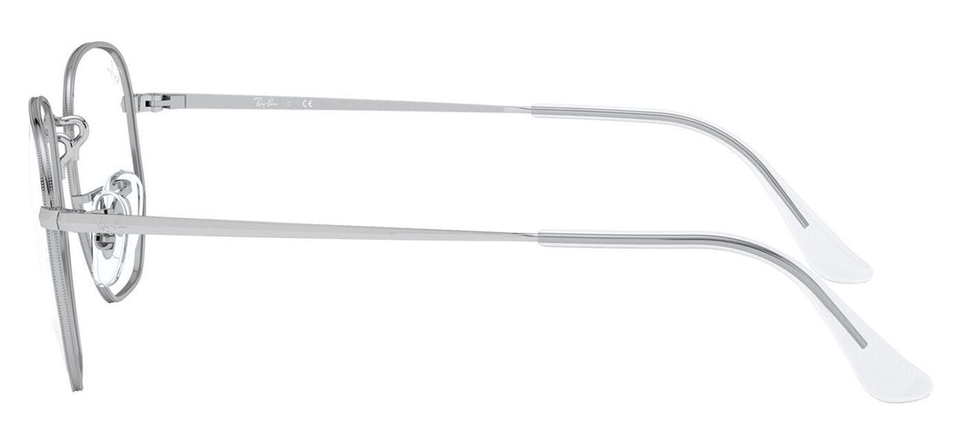 Ray-Ban RX6448 Hexagonal Glasses - Silver