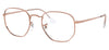 Ray-Ban RX6448 Hexagonal Glasses - Rose Gold