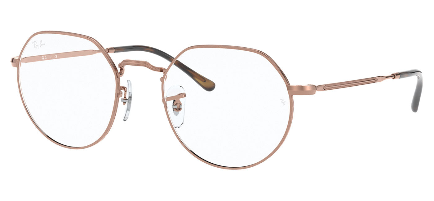 Ray-Ban RX6465 Jack Glasses - Shiny Copper