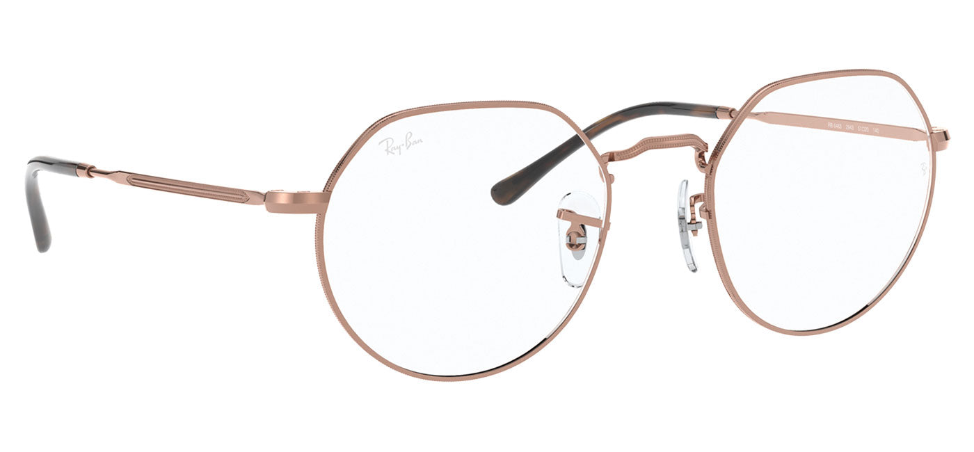 Ray-Ban RX6465 Jack Glasses - Shiny Copper
