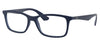 Ray-Ban RX7047 Glasses - Matte Transparent Blue
