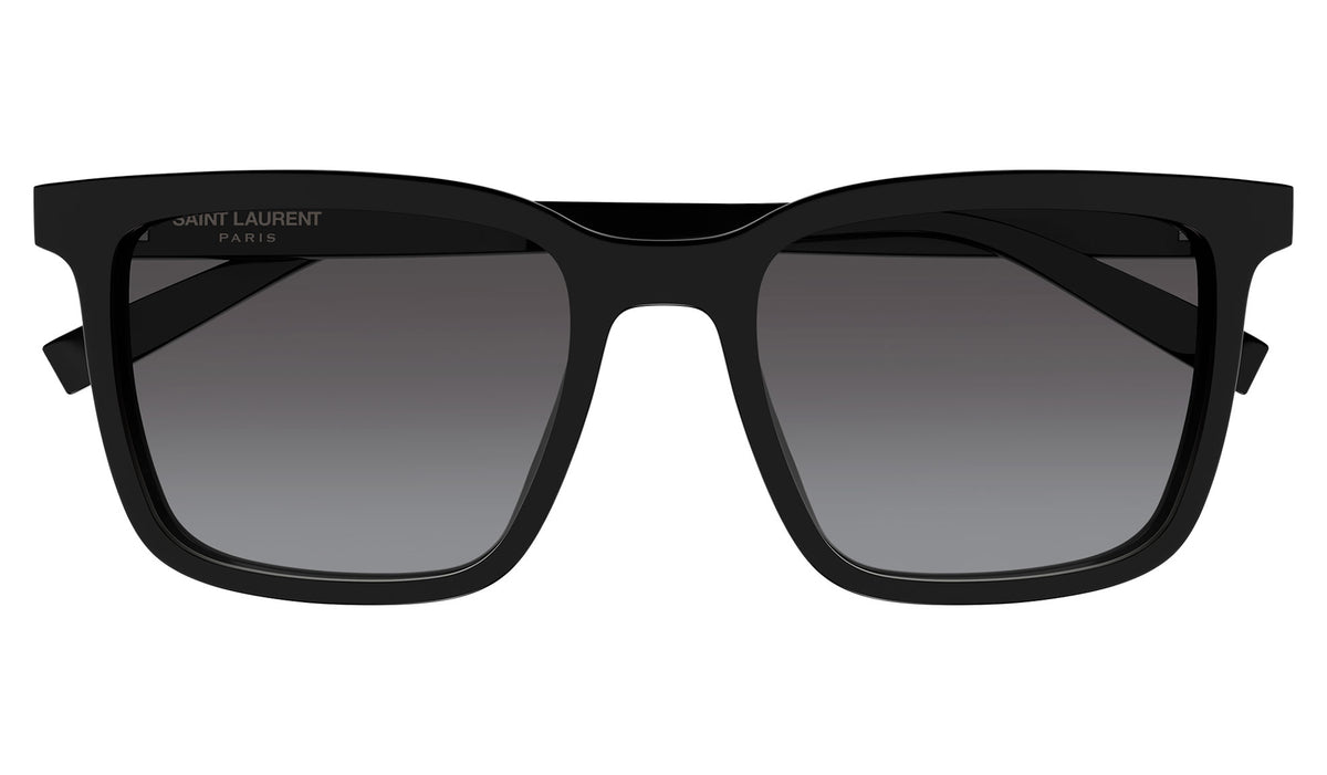 Saint Laurent SL 500 Sunglasses - Black / Grey Gradient
