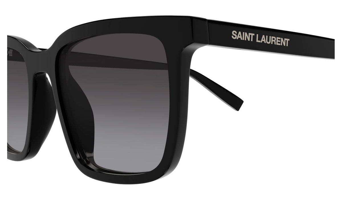 Saint Laurent SL 500 Sunglasses - Black / Grey Gradient