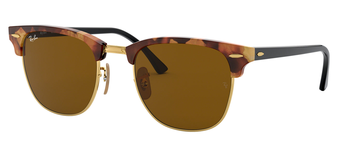 brown clubmaster sunglasses