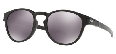 Oakley Latch Sunglasses - Matte Black / Prizm Black Iridium