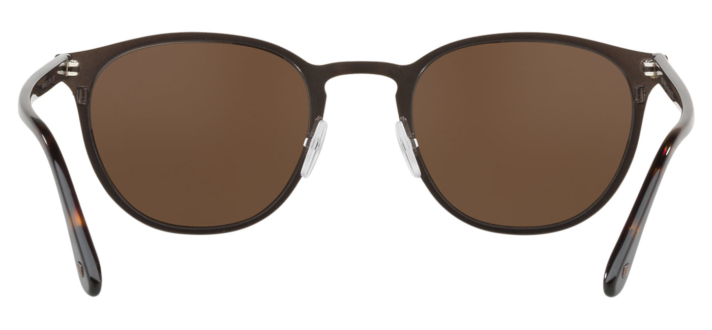 Giorgio Armani AR6062 Sunglasses Matte Brown Tortoise Brown Mirror Tortoise Black