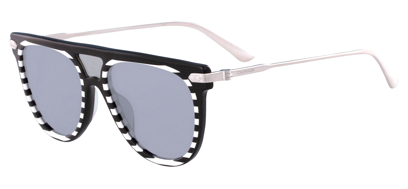 calvin klein white sunglasses