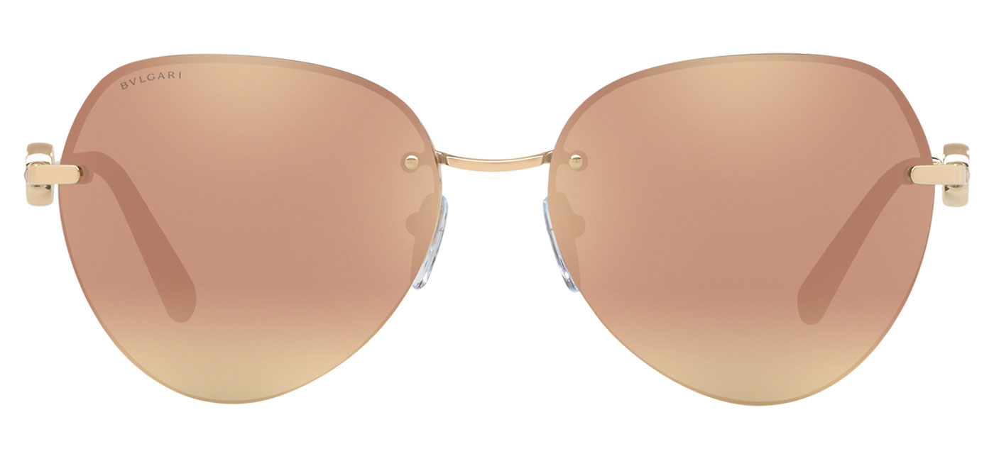 Bvlgari BV6108 Sunglasses - Pink Gold 