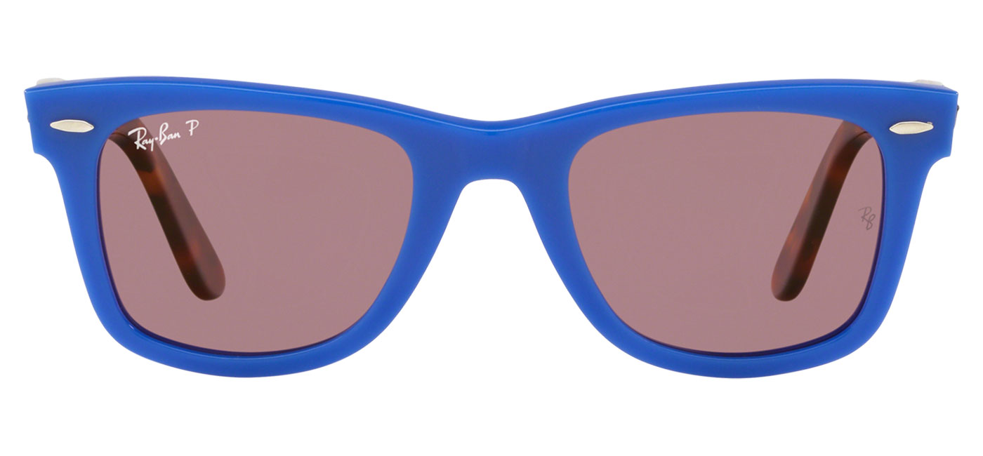 Ray-Ban RB2140 Original Wayfarer Sunglasses - Blue & Red