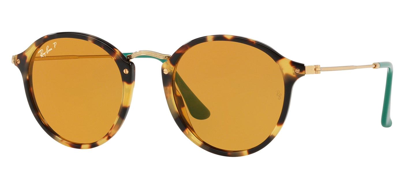 ray ban round fleck