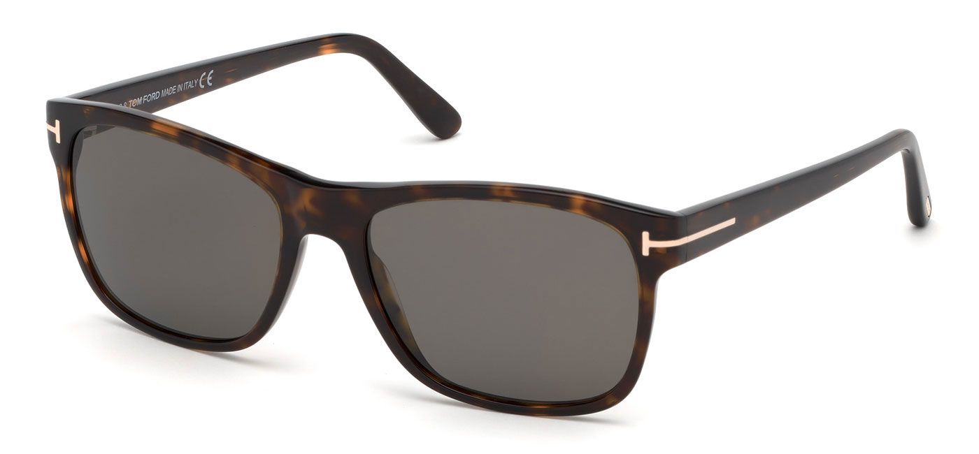 Tom Ford FT0698 Giulio Prescription Sunglasses - Dark Havana / Smoke ...