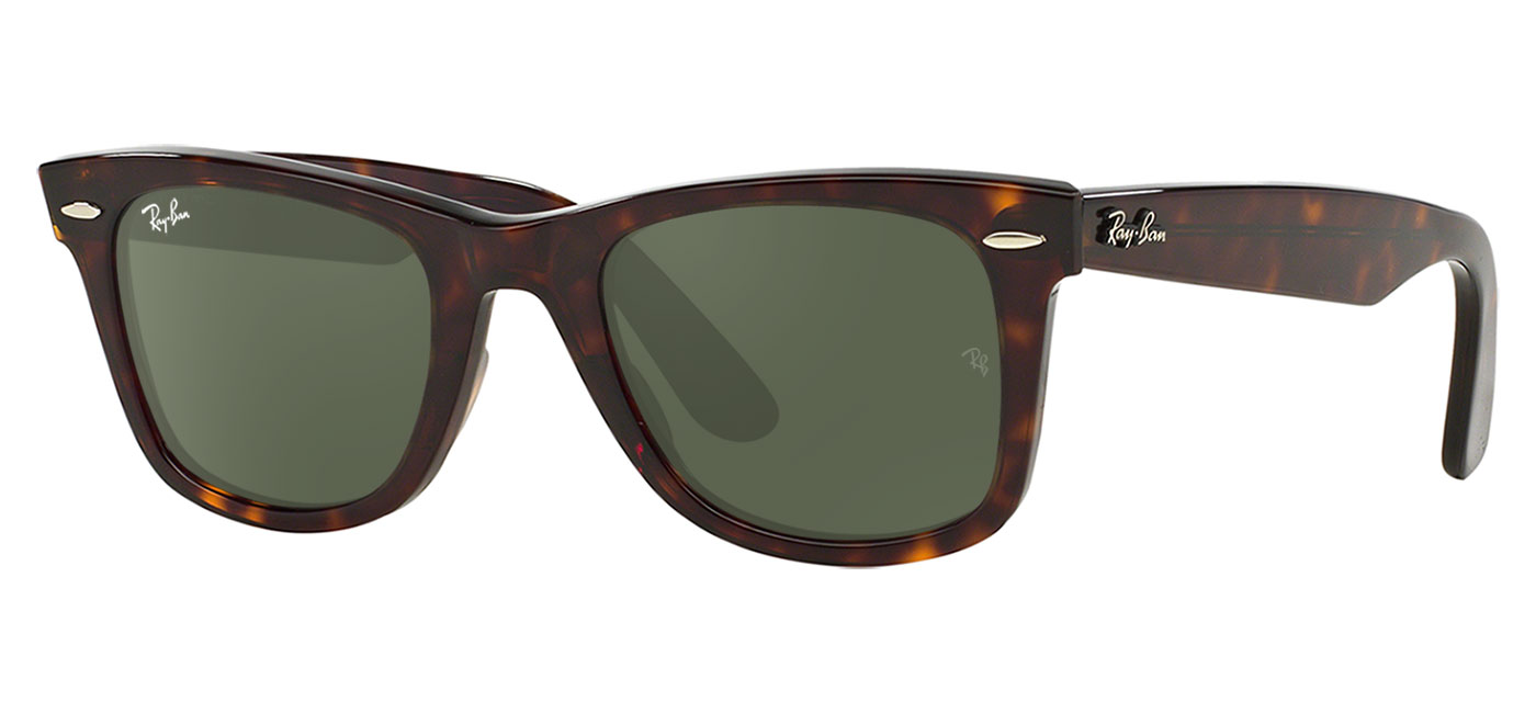 Ray-Ban RB2140 Original Wayfarer Prescription Sunglasses - Tortoise ...