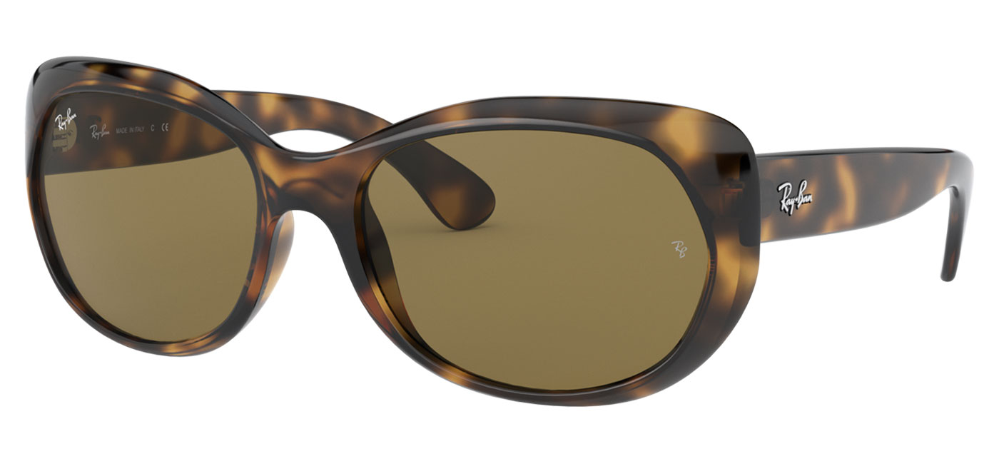 Ray-Ban RB4325 Sunglasses - Havana / Brown - Tortoise+Black