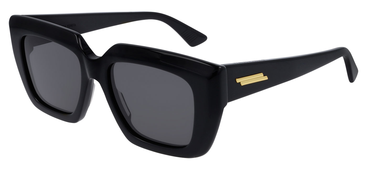 Bottega Veneta BV1030S Prescription Sunglasses - Black / Grey ...