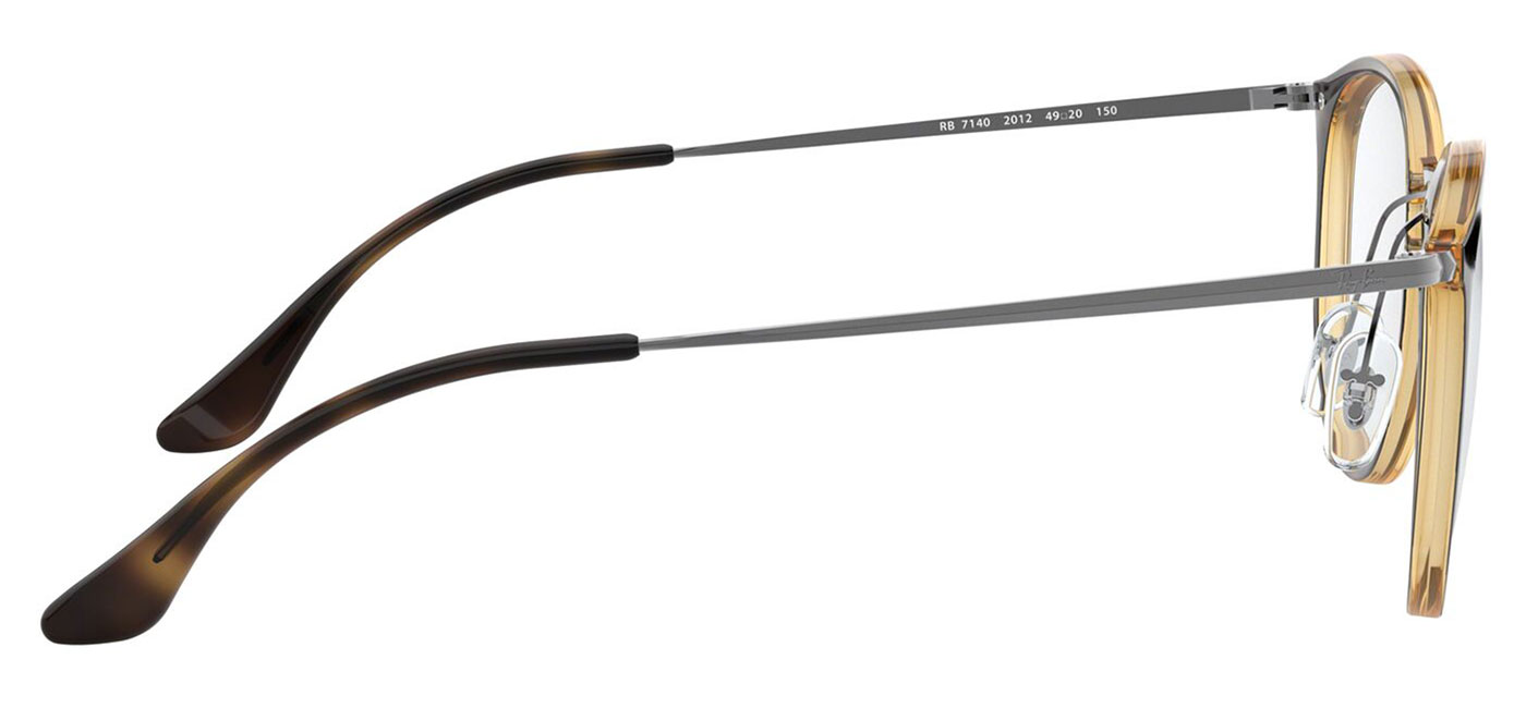 Ray Ban RX7140 Glasses Havana Tortoise Black