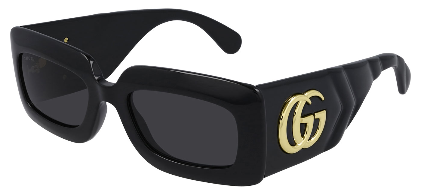 Gucci Gg0811s Sunglasses Black Grey Tortoise Black