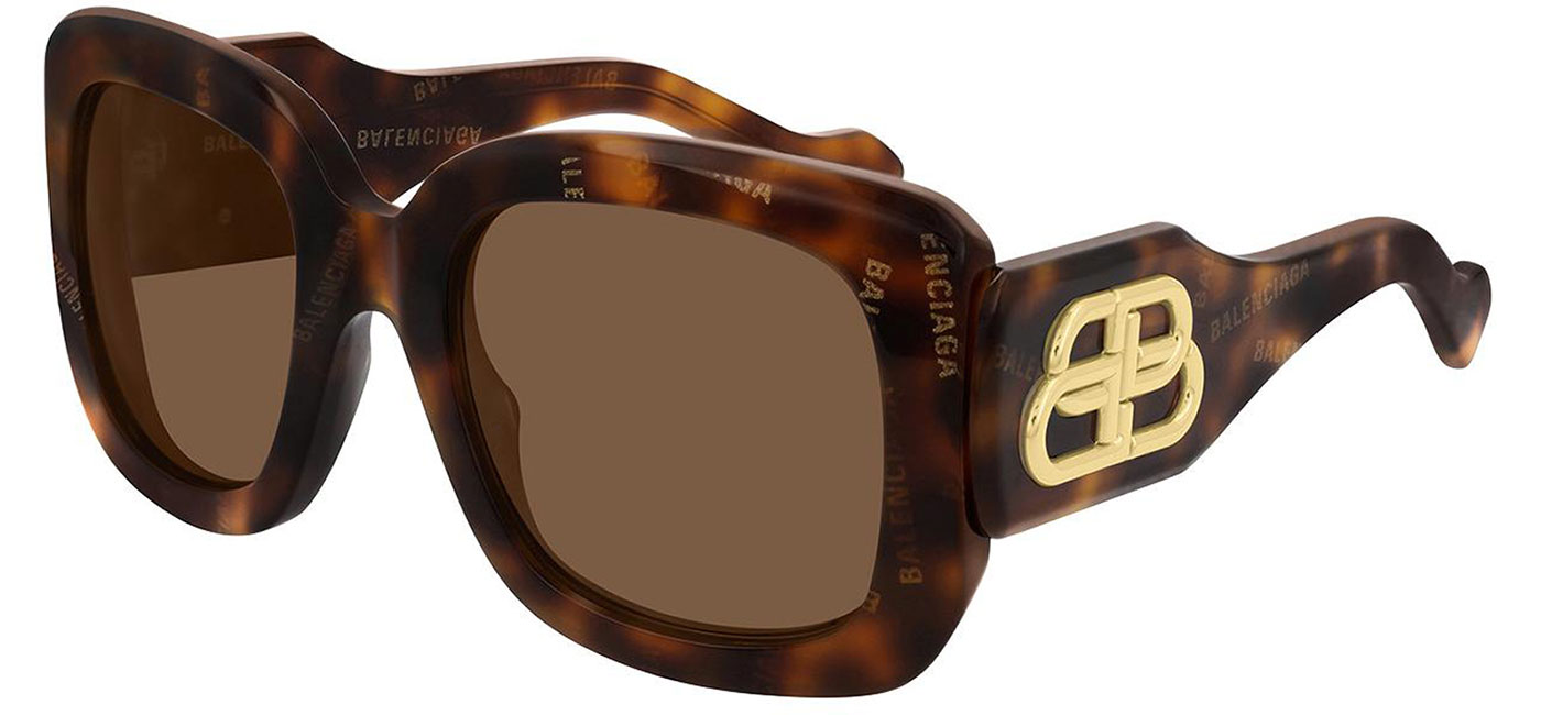 Balenciaga Sunglasses Tortoise+Black