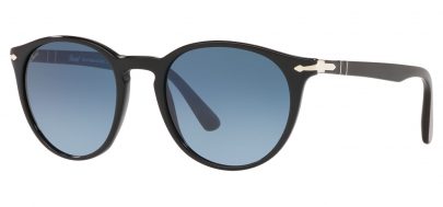 Persol PO3152S Sunglasses - Black / Blue Gradient