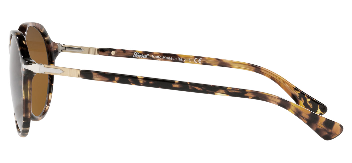 Persol PO3255S Sunglasses - Havana / Brown - Tortoise+Black