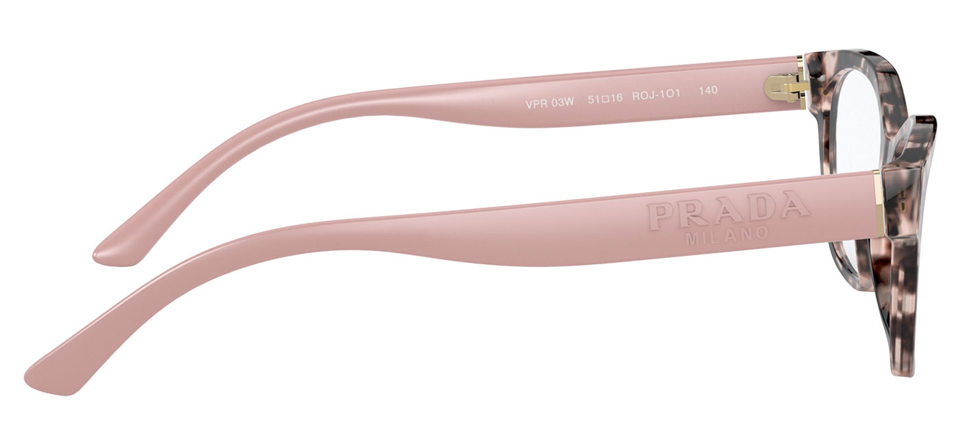Prada pink tortoise shell sales glasses