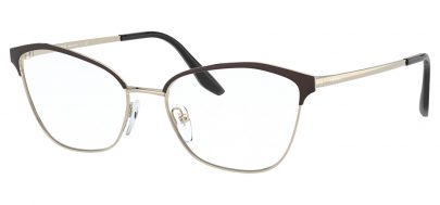 Prada PR62XV Glasses - Black & Light Gold