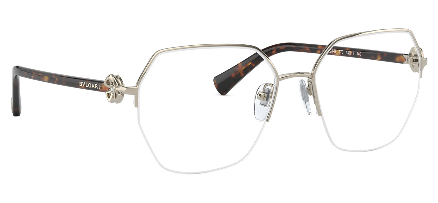 Bvlgari BV2224B Glasses – Pale Gold 3
