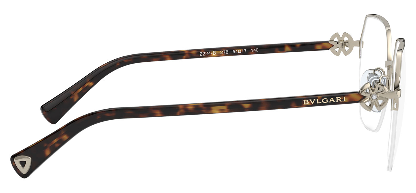 Bvlgari BV2224B Glasses – Pale Gold 4