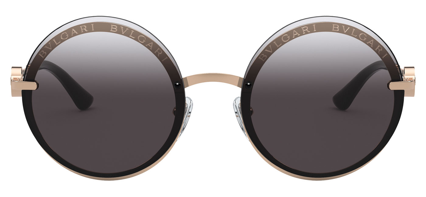 Bvlgari BV6149B Sunglasses – Pink Gold / Grey Gradient 2