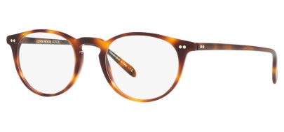 Oliver Peoples OV5004 Riley-R Glasses - Dark Mahogany