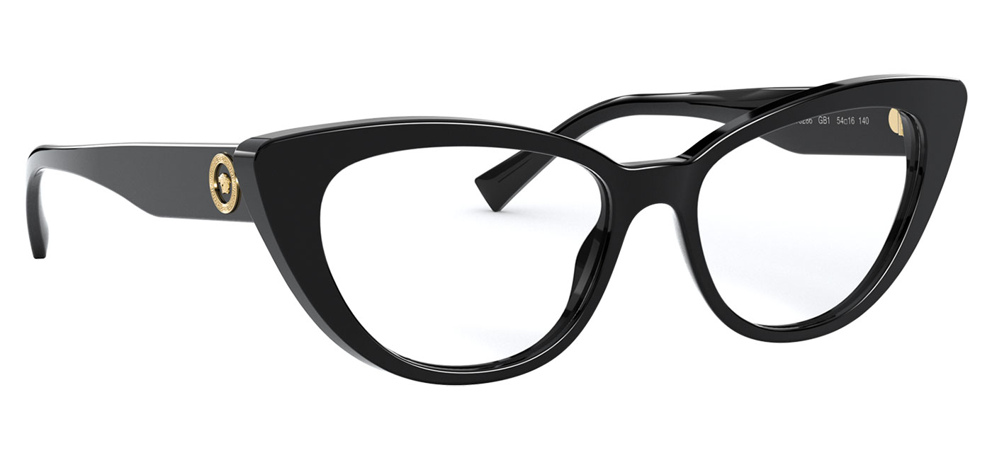 Versace VE3286 Glasses - Black - Tortoise+Black