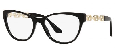 Versace VE3292 Glasses - Black & Gold