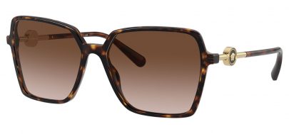 Versace VE4396 Sunglasses - Havana / Brown Gradient