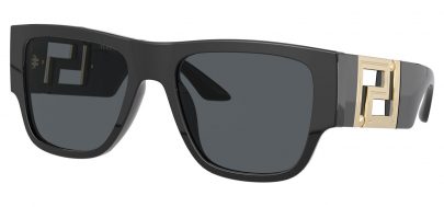 Versace VE4403 Prescription Sunglasses - Black / Dark Grey