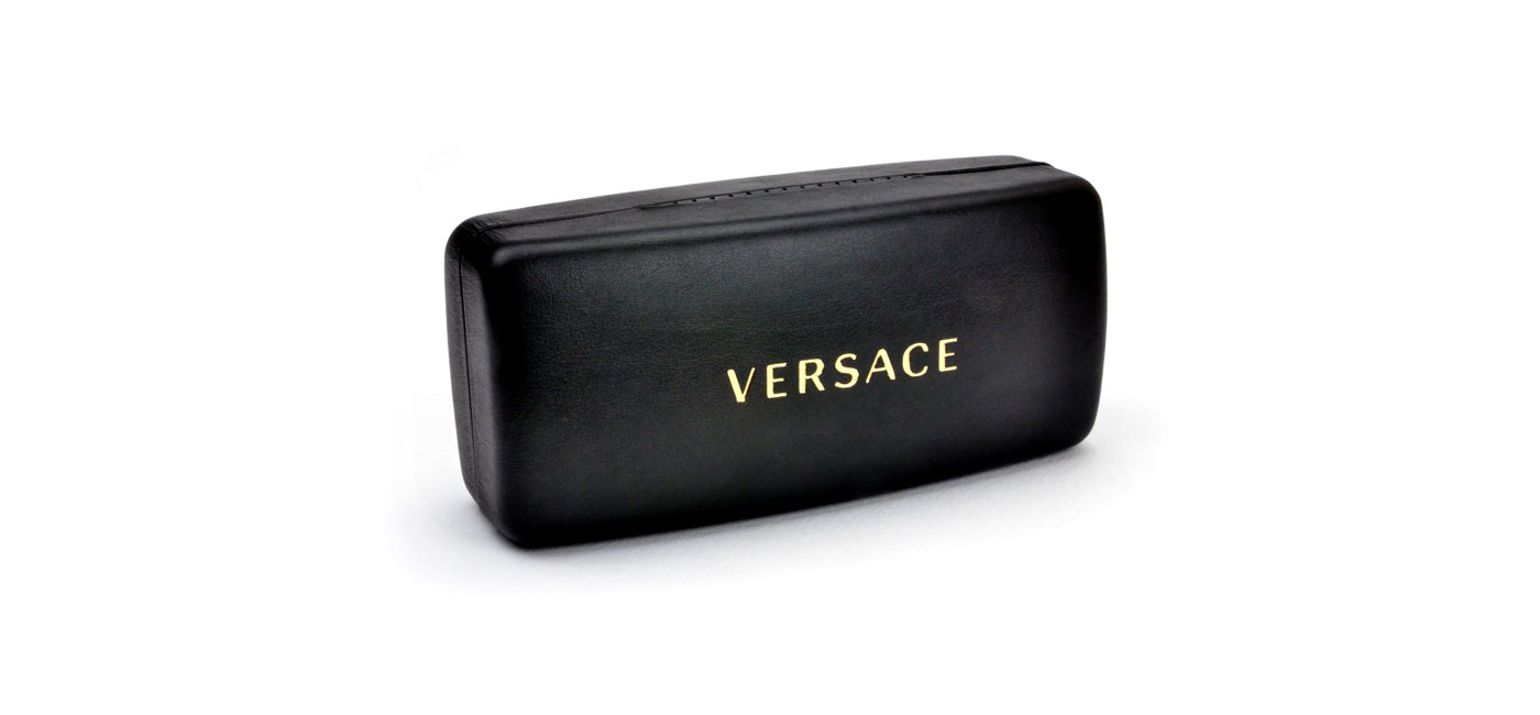 Versace VE2227 Sunglasses – Gold / Dark Grey 6