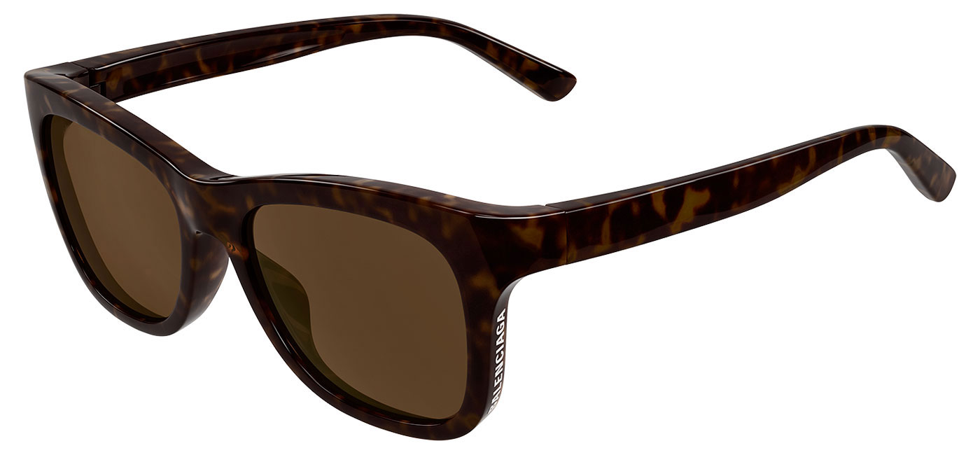 Balenciaga BB0151S Prescription Sunglasses Havana / Brown Tortoise