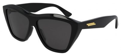 Bottega Veneta BV1092S Sunglasses - Black / Grey