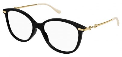 Gucci GG0967O Glasses - Black & Gold