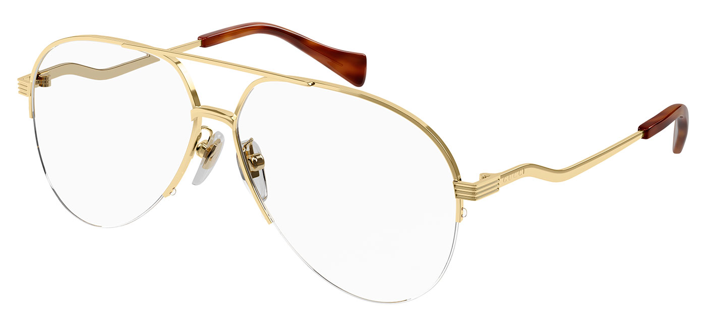 Gucci GG0971O Glasses – Gold 1