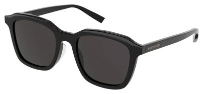 Saint Laurent SL 457 Prescription Sunglasses - Black / Black