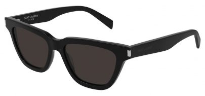 Saint Laurent SL 462 SULPICE Prescription Sunglasses - Black / Black