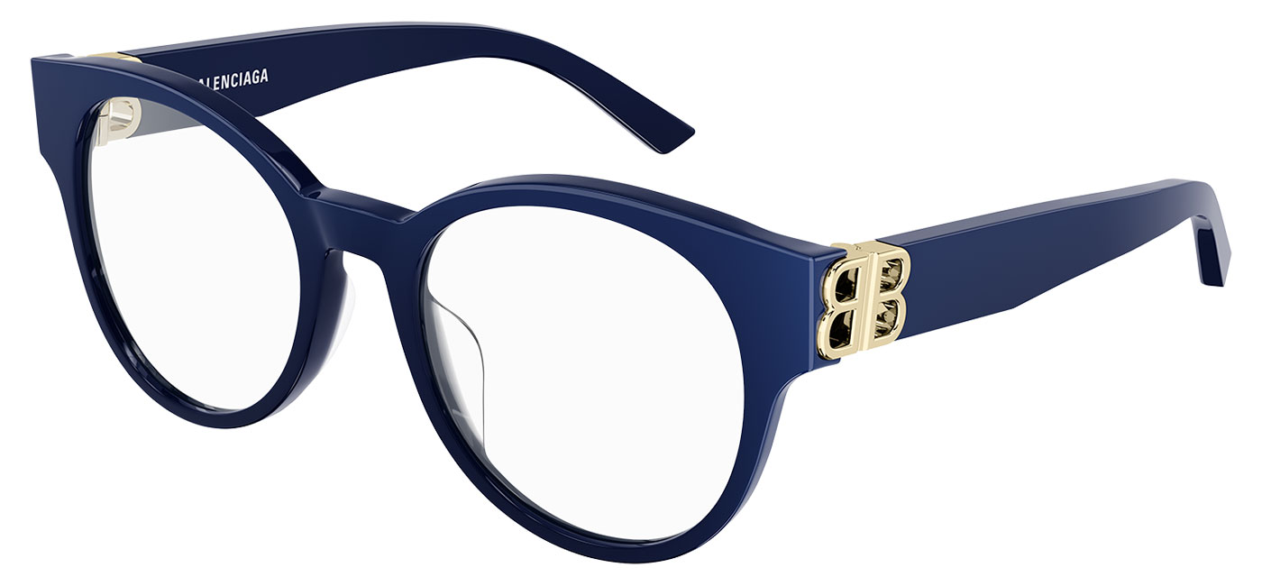 Balenciaga BB0173O Glasses – Blue 1