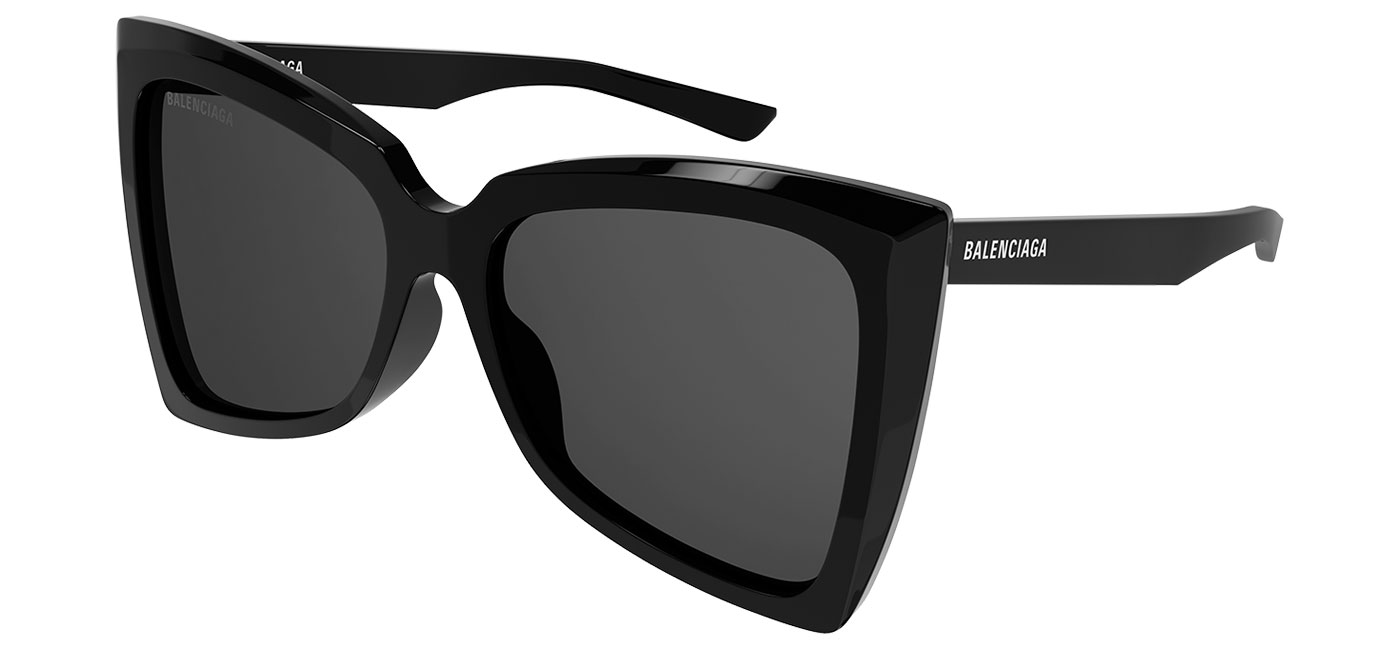 Balenciaga BB0174S Prescription Sunglasses – Black / Grey 1