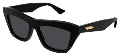 Bottega Veneta BV1121S Prescription Sunglasses - Black / Grey