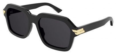Bottega Veneta BV1123S Prescription Sunglasses - Black / Grey