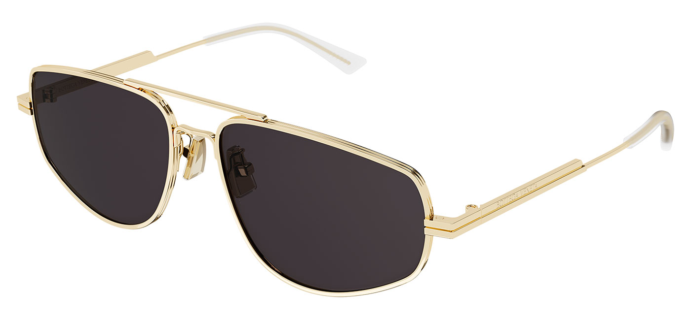 Bottega Veneta BV1125S Prescription Sunglasses – Gold / Grey 1
