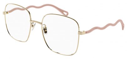 Chloe CH0056O Glasses - Gold & Pink